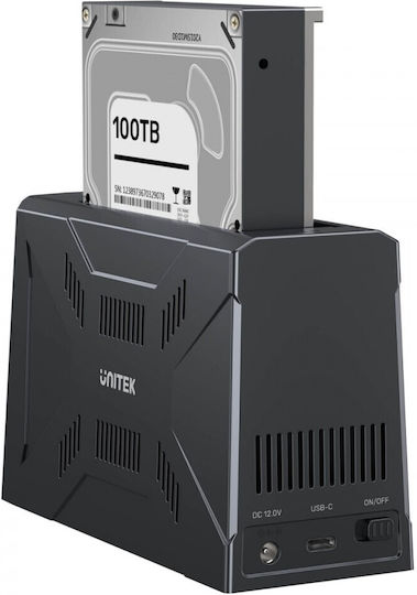 Unitek Docking Station για 4 Σκληρούς Δίσκους SATA (S1243BGY01-EU)