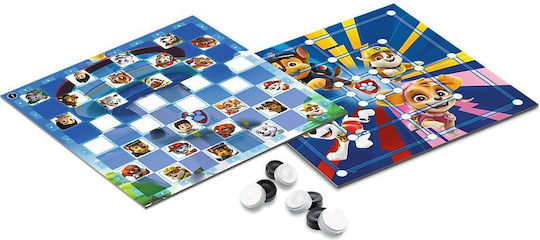 Joc de Societate Paw Patrol Checkers pentru 2 Jucători 5+ Ani Trefl