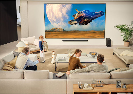 LG Smart Fernseher 75" 4K UHD Mini-LED evo AI QNED85 HDR (2025)