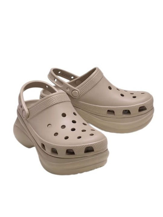 Crocs Bae Damen Clogs Braun