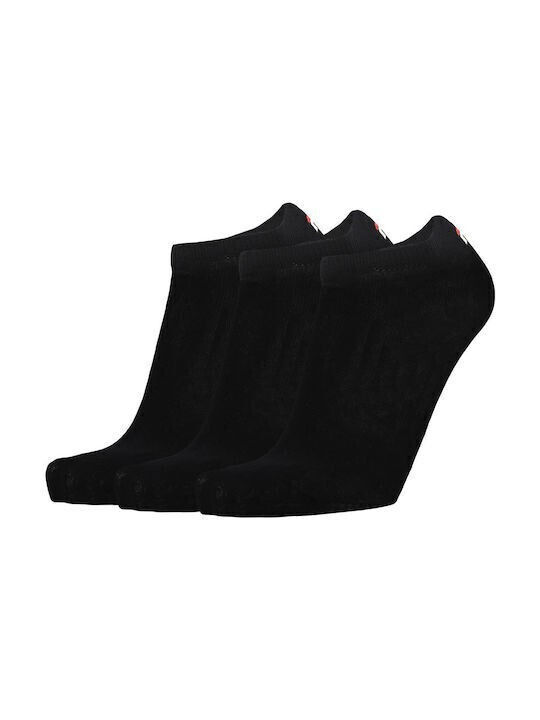FILA Athletic Socks Black 3 Pairs
