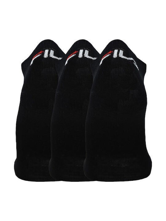 FILA Athletic Socks Black 3 Pairs