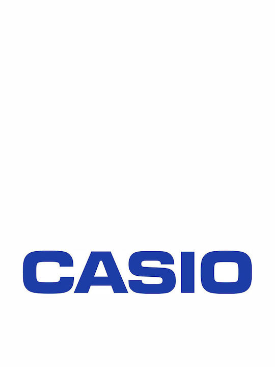 Casio Мъжки Часовник 35мм На Батерия Със Златиста Стоманена Гривна