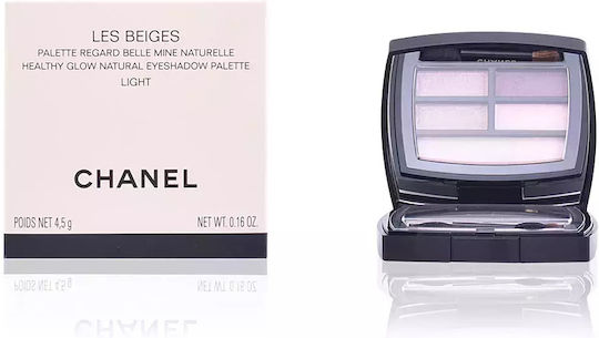 Chanel Les Beiges Healthy Glow Natural Eye Shadow Palette in Solid Form Light 4.5gr