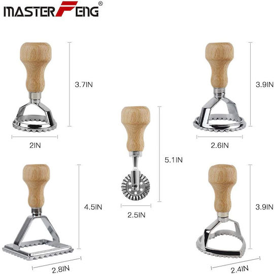 Master Feng Κόφτης Διαχωριστής Ζυμαρικών / Ζύμης από Ξύλο