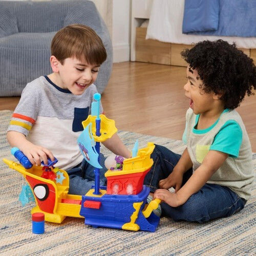 Action Figure Spidey And His Amazing Friends Webs Ahoy Bubble Ship for 3+ years Years 7.6cm.