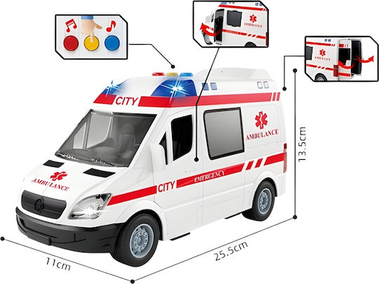 Gounaridis Toys Количка Линейка Пулбек за 3+ Години
