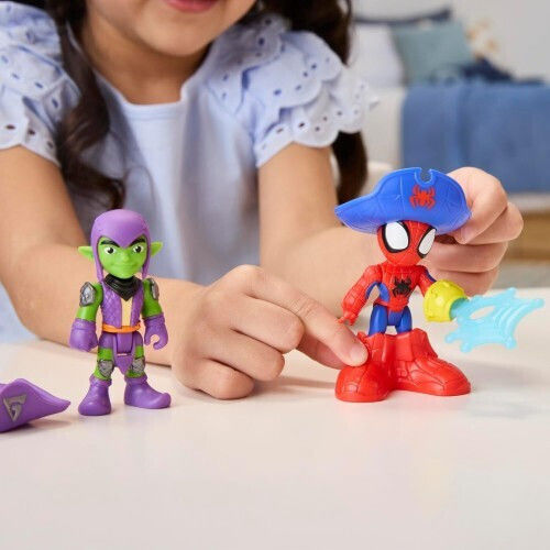 Action Figure Spidey And His Amazing Friends Webs Ahoy Bubble Ship for 3+ years Years 7.6cm.