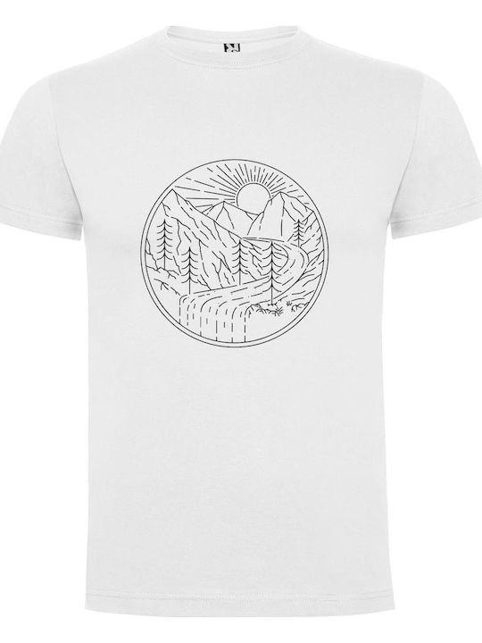 Mountain Monochrome Marvel Tshirt