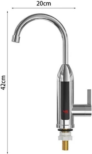 Electric Single-Phase Instant Heater Tap for Kitchen 3kW