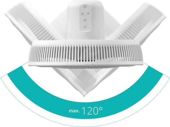 Duux Whisper Essence Ανεμιστήρας Ορθοστάτης 16W Διαμέτρου 33cm Λευκός
