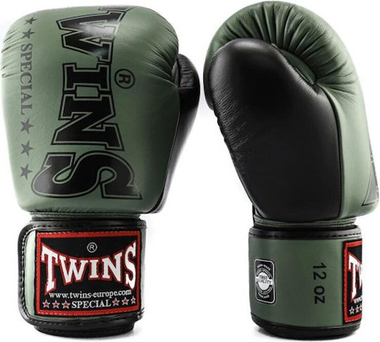 Twins Special Boxing Gloves for Match Green