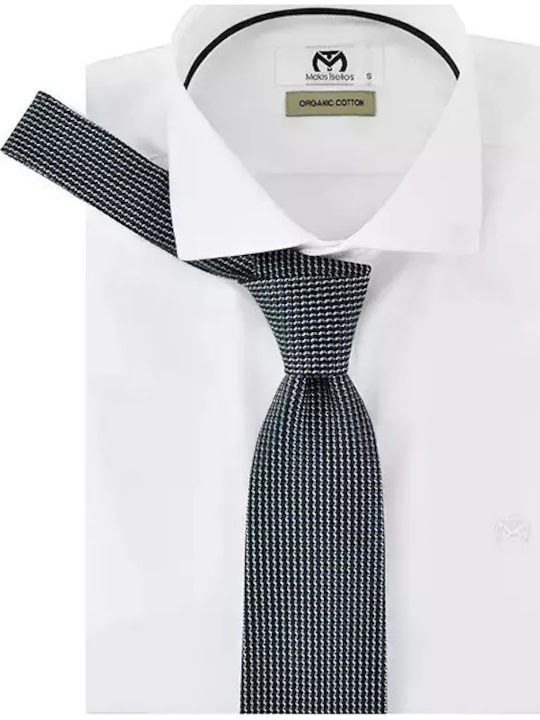 Boss Men's Tie Silk in Blue Color