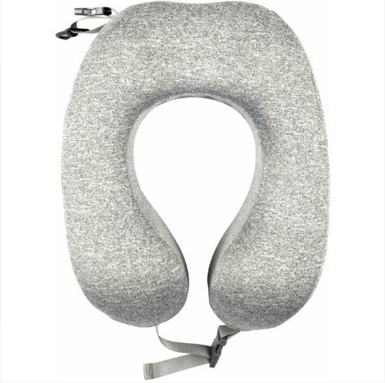 Vp Santé Rollable Travel Cushion Memory Foam Grey