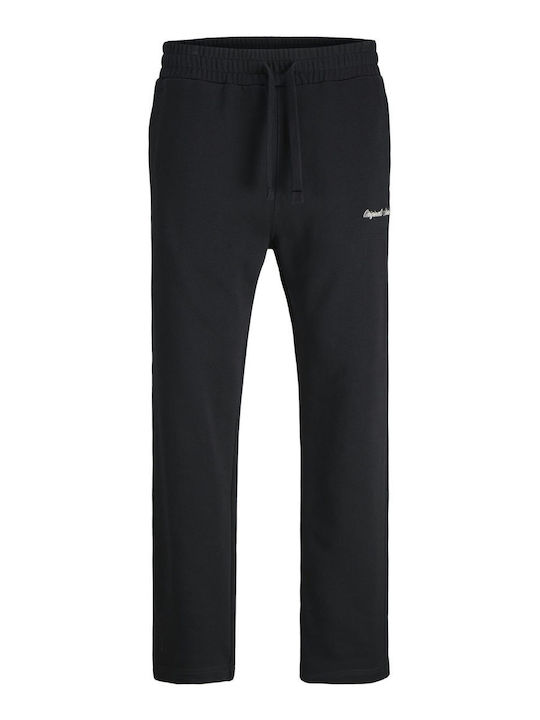 Jack & Jones Παντελόνι Φόρμας Μαυρο