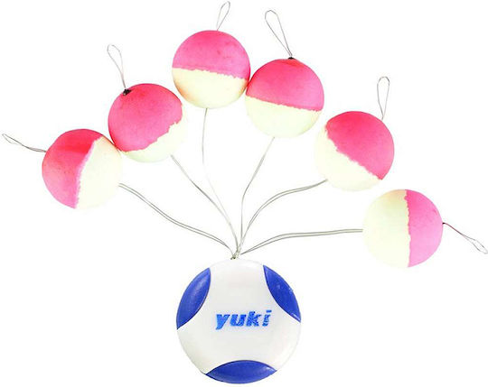 Φλοτεράκια Yuki Round Floating Beads Stopper Pf-r3
