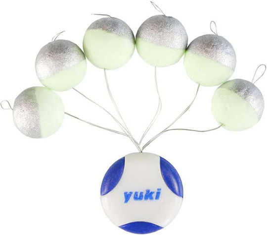Φλοτεράκια Yuki Round Floating Beads Stopper Pfy-r07