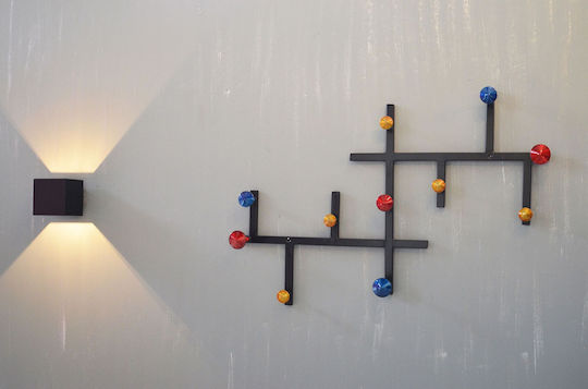 Art and Metal Industrial Μεταλλική 11 Θέσεων 55x11cm Art and Metal Industrial Μεταλλική 11 Θέσεων 55x11cm