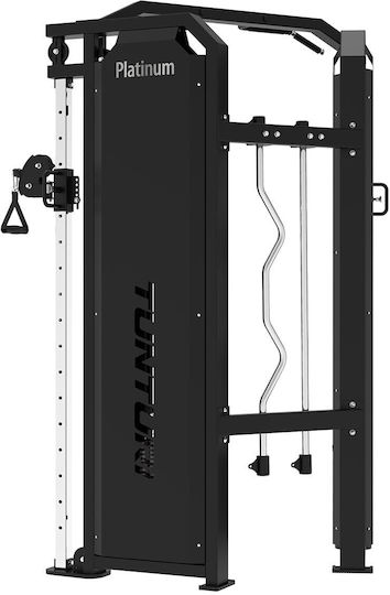 Tunturi Platinum Functional Trainer Power Rack/Multifunktionales Trainingsgerät mit Gewichten 200kg (2x100kg)