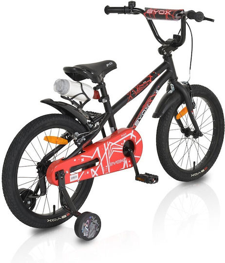 Byox Pixy 18" Kinder Fahrrad BMX Schwarz