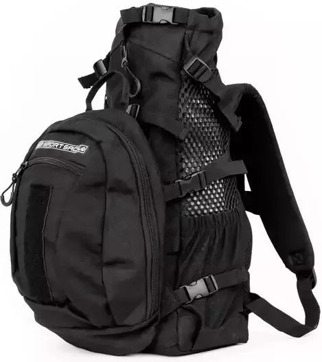 K9 Sport Sack Dog Carrying Gray Backpack