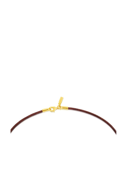 Tous Choker Placat Cu Aur Maro