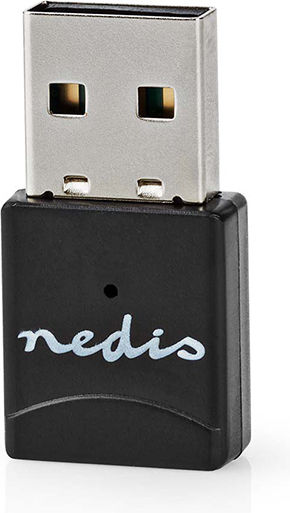 Nedis WSNWM610BK USB Network Adapter with Wireless Wi-Fi Connection 600Mbps