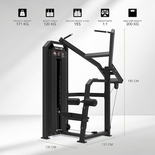 Tunturi Πολυόργανο Γυμναστικής με Βάρη 120kg