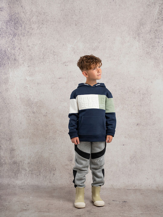 Kids Sweatpants Set Blue 2pcs