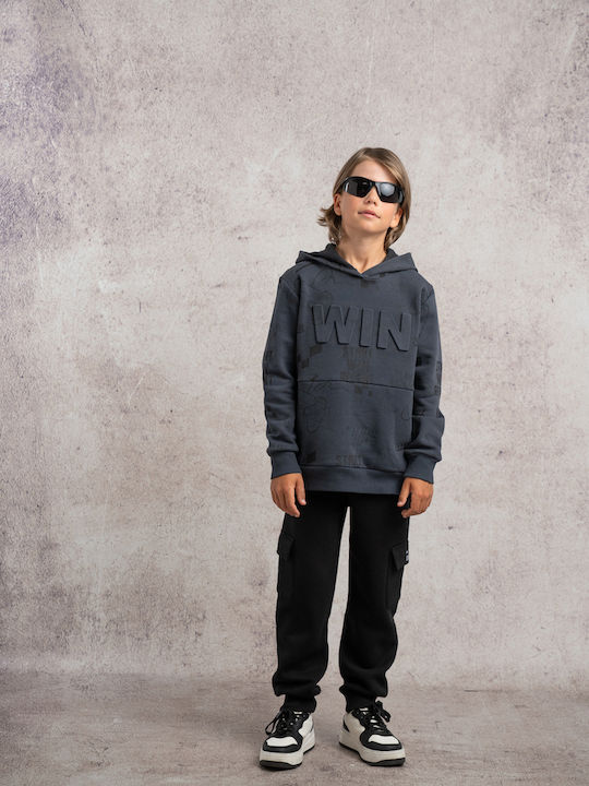 Kids Sweatpants Set Grey 2pcs
