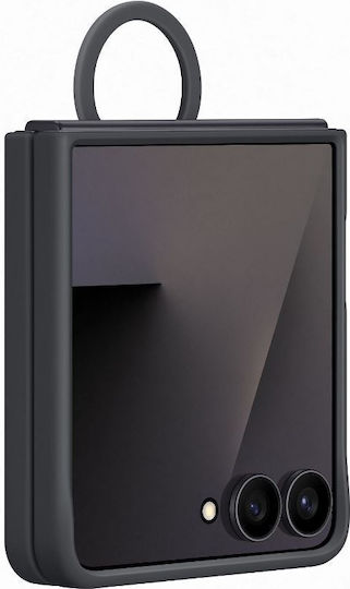 Samsung Book Σιλικόνης Μαύρο (Galaxy Z Flip7)