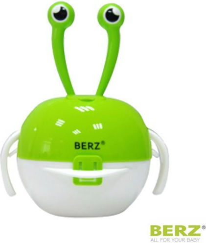 Berz Σετ Φαγητού από Σιλικόνη Λευκό 3τμχ