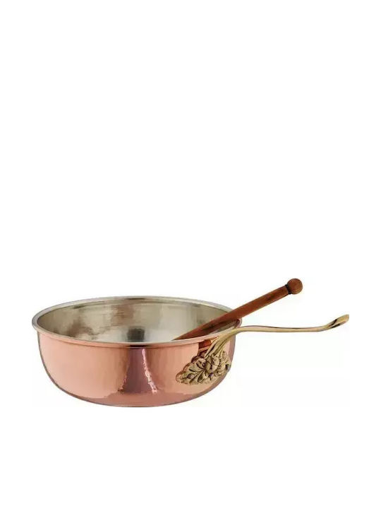 Ruffoni tigaie sauté din Cupru cu Strat Antiaderent 24cm