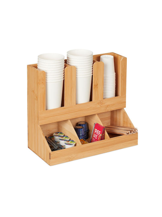 Relaxdays Relaxdays Holz Tischspiel Basis 29.5x34.5x17cm Braune