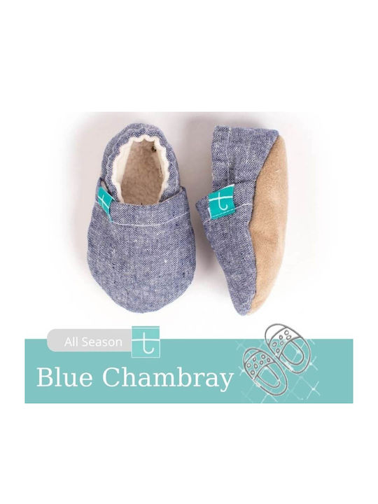Titot Baby Hausschuhe Hellblaue