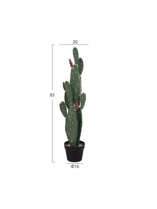 Dekoratives Knstliches Pflanze Hm4748 Kaktus Topfpflanze 16x20x85cm |  Skroutz Germany
