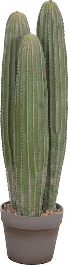Plantă Sintetică Decorativă Hm4743 Cactus Ghiveci Φ16x62cm