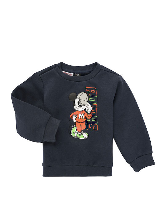 Kids Sweatpants Set Black 2pcs Disney Mickey Mouse