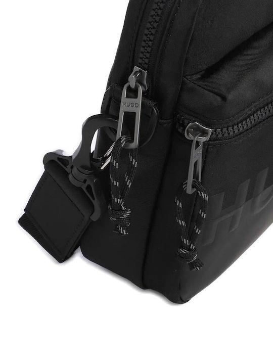 Nosh Ns Zip Herrentasche Schulter / Crossbody Schwarz