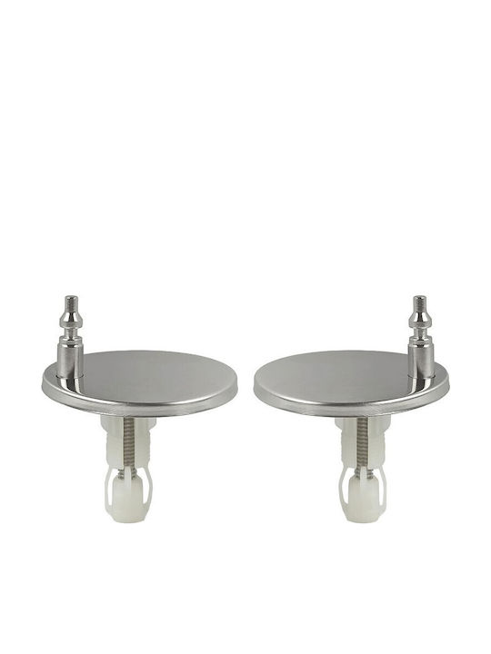 EVIOP Capac WC Închidere lentă din plastic Alb