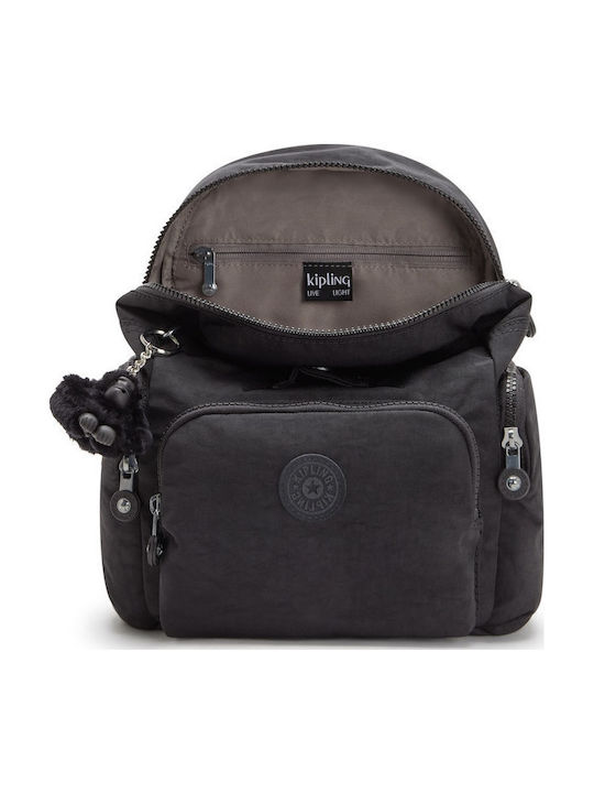Kipling City Zip Μαύρο