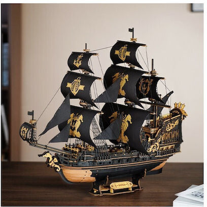 Robotime Mcb02 Rokr Морско Конче Барка 603 Части