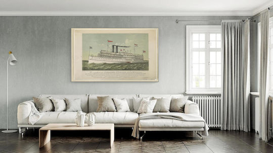 Magnificent Tablou Metal 60x90cm