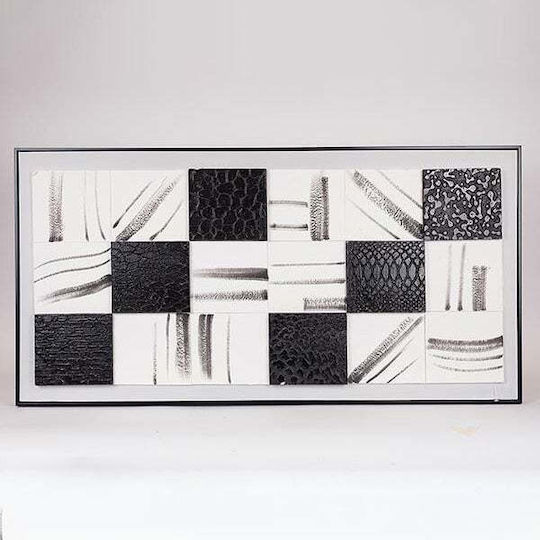 Canvas Painting 3D Designs Black-Brown-Beige 60x2.9x80cm