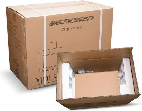 Berdsen Freistehender Dunstabzug 50cm Weiß