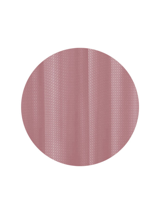 Sidirela Puerto Shower Curtain Fabric 180x200cm Dusty Pink