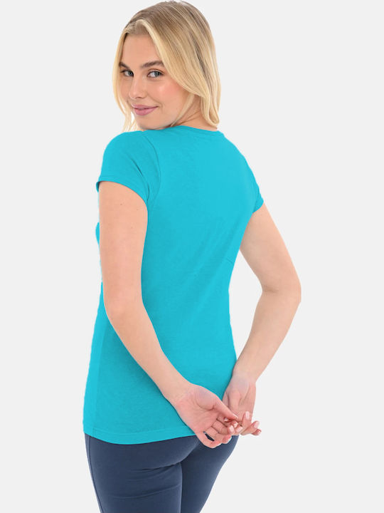 Women's T-shirt Turquoise