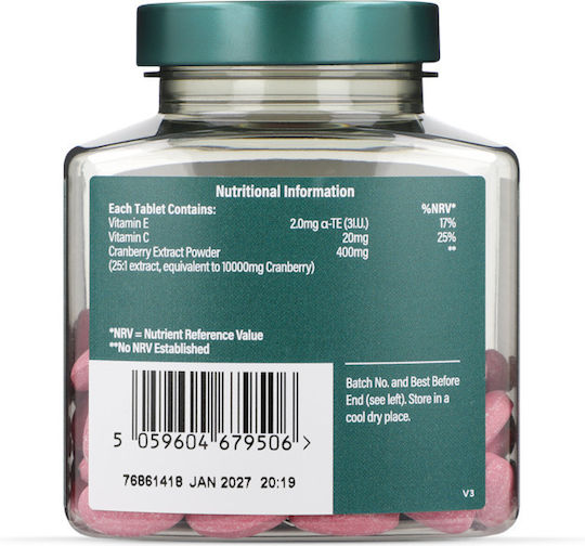 Holland & Barrett High Strength Cranberry Extract 400mg 90 ταμπλέτες