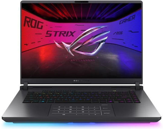 Asus ROG Strix G16 G615LP-S5051 16" QHD+ (Ultra 9-275HX/16GB/1TB SSD/GeForce RTX 5070/No OS) Gri eclipsă (Tastatură US)