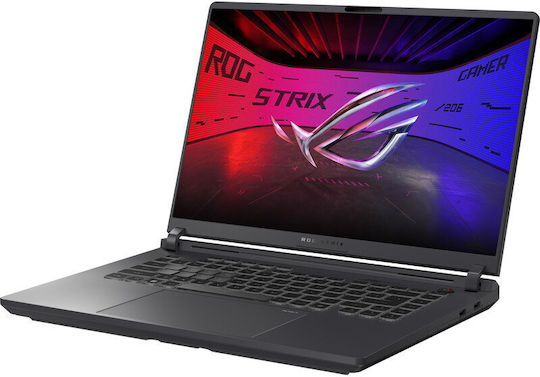 Asus ROG Strix G16 G615JMR-S5050 16" QHD+ (i7-14650HX/16GB/512GB SSD/GeForce RTX 5060/Без операционна система) Сив цвят Eclipse Gray (US Клавиатура)